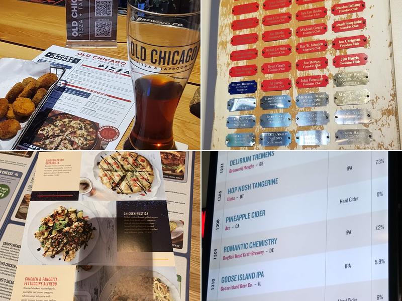 Old Chicago Pizza + Taproom Menu
