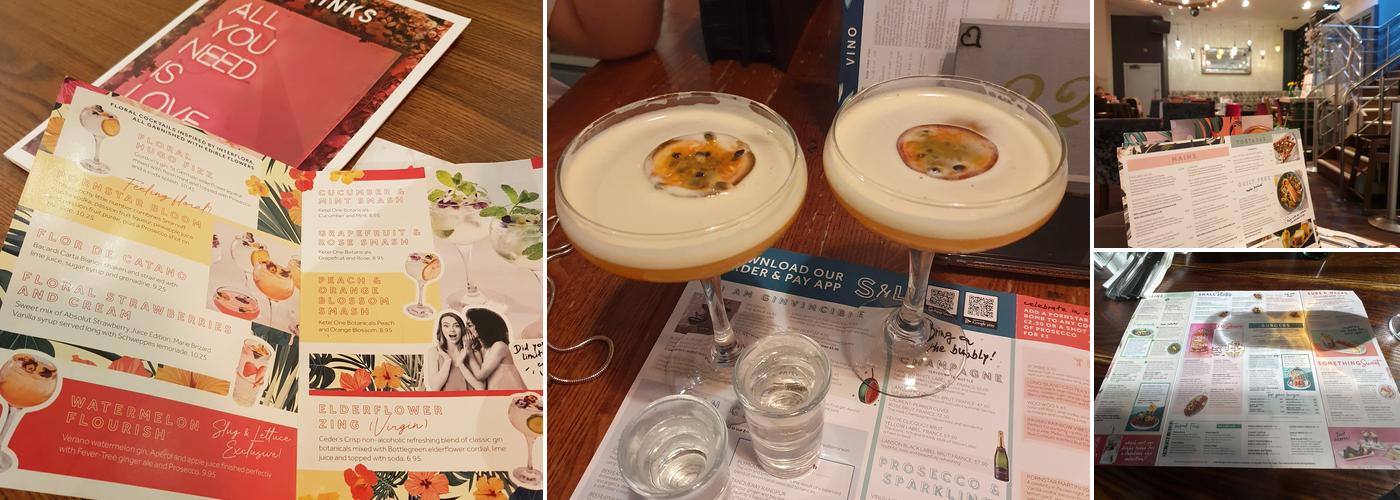 Slug & Lettuce - Cornerhouse Nottingham Menu