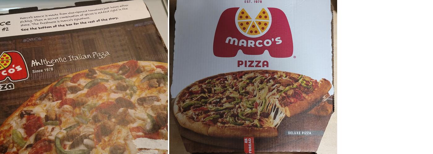 Marco's Pizza Menu