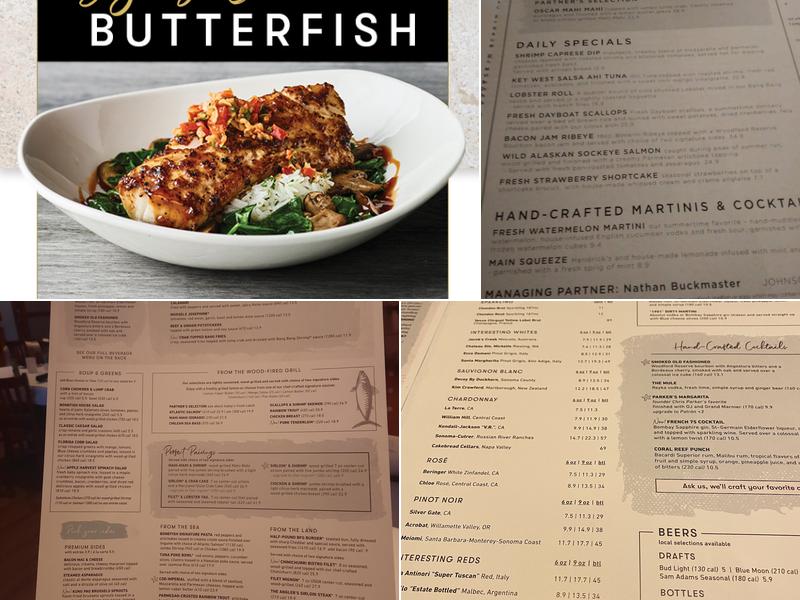Bonefish Grill Menu