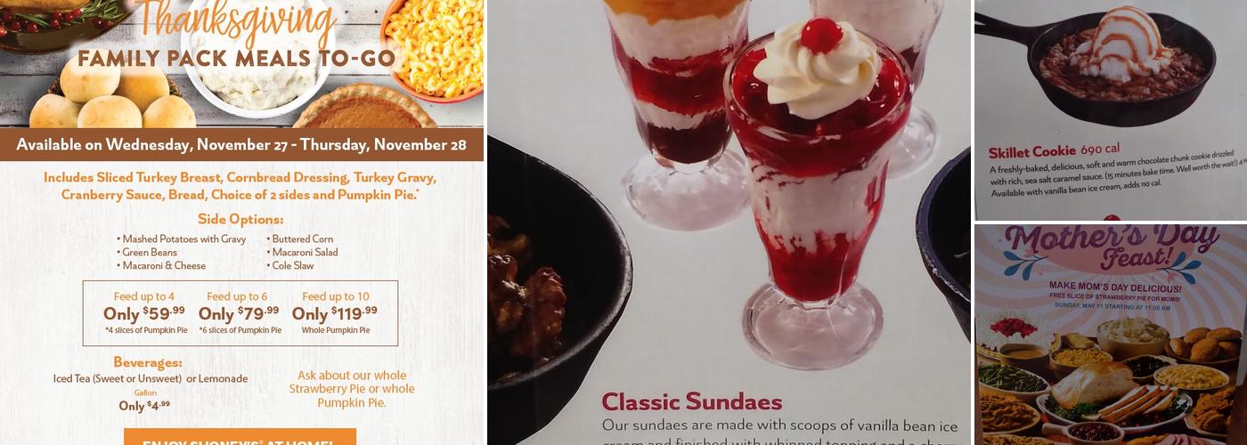 Shoney's Menu