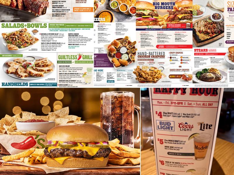 Chili's Grill & Bar Menu