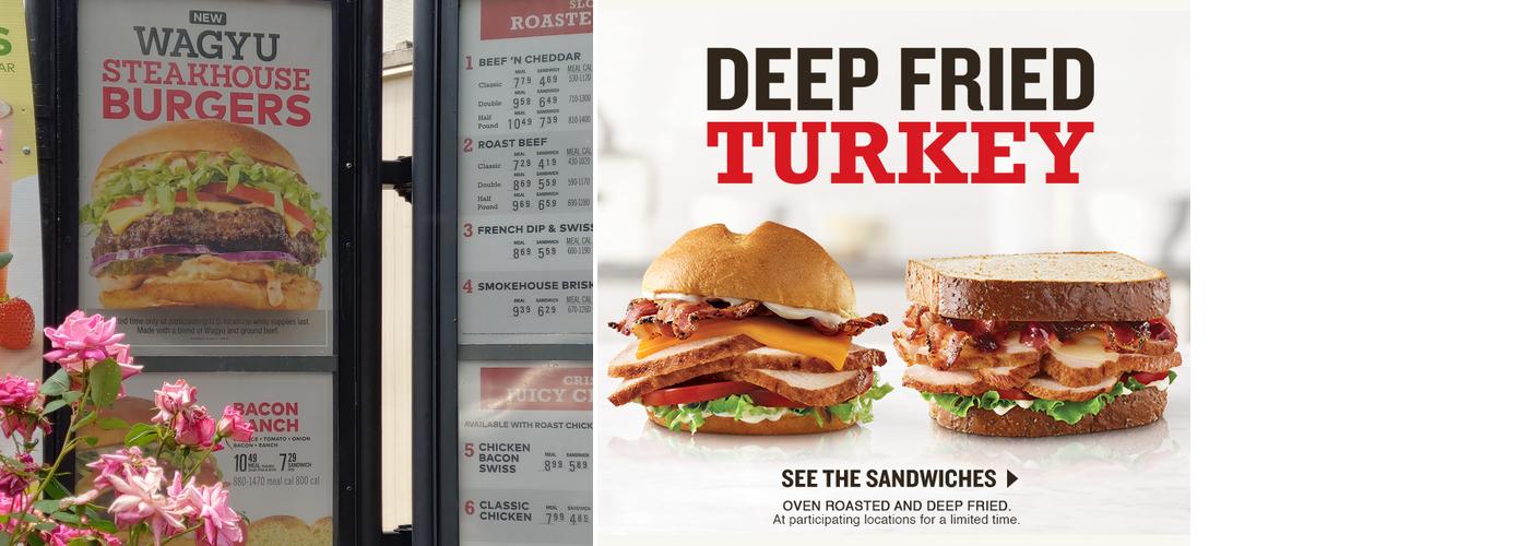 Arby's Menu