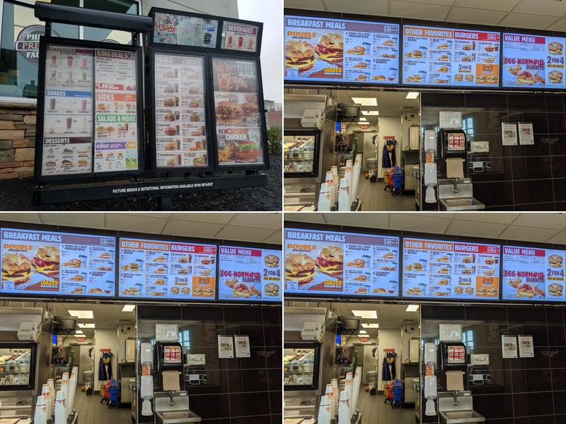 Burger King Menu