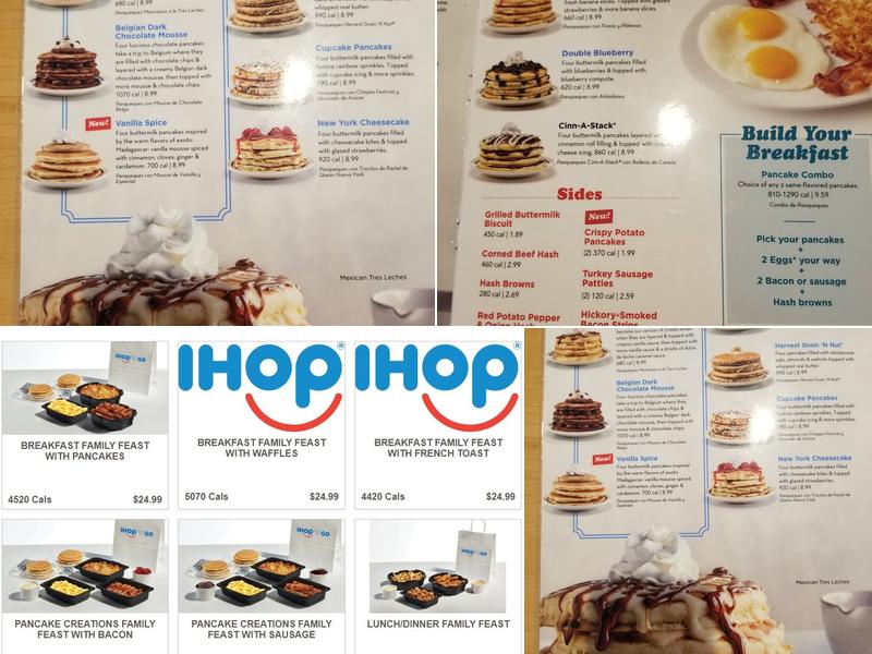 IHOP Menu