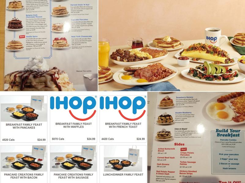 IHOP Menu