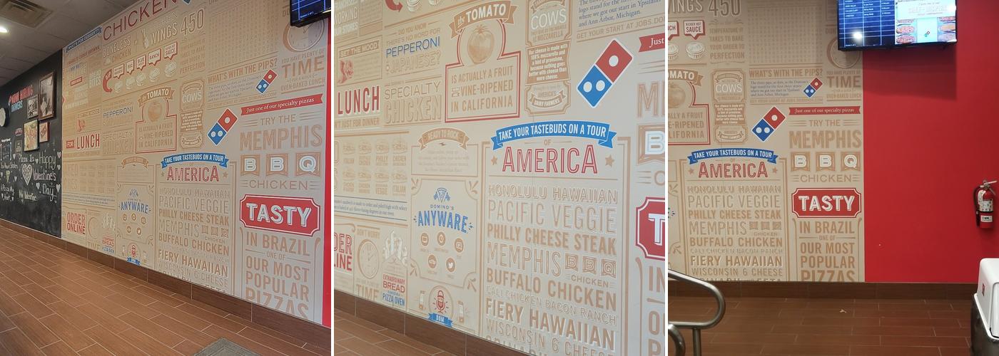 Domino's Pizza Menu