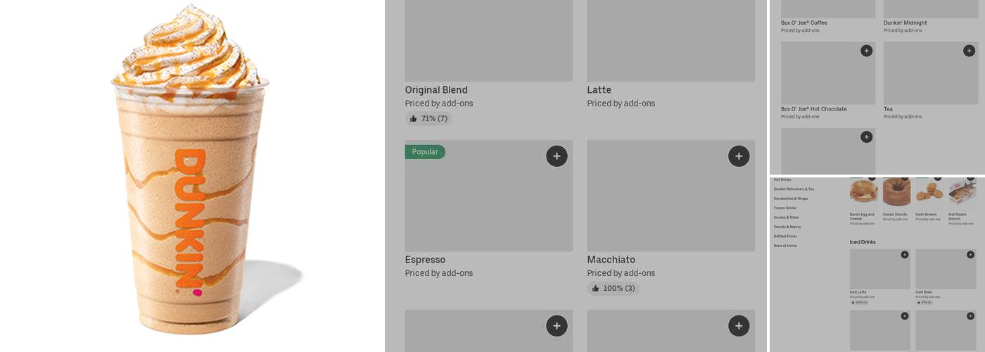 Dunkin' Menu