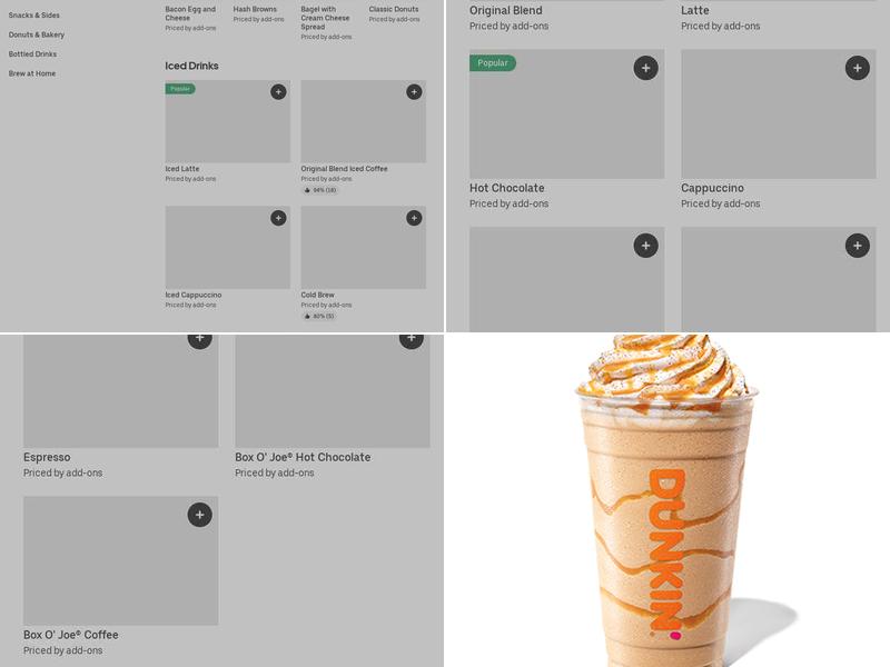 Dunkin' Menu