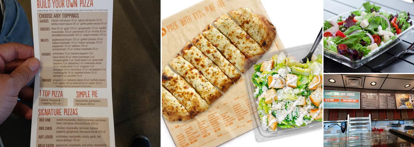 Blaze Pizza Menu