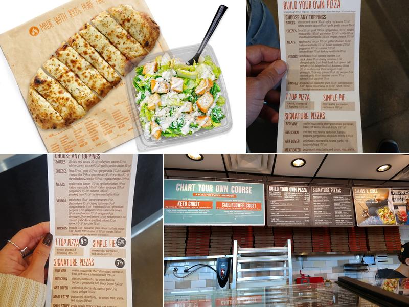 Blaze Pizza Menu