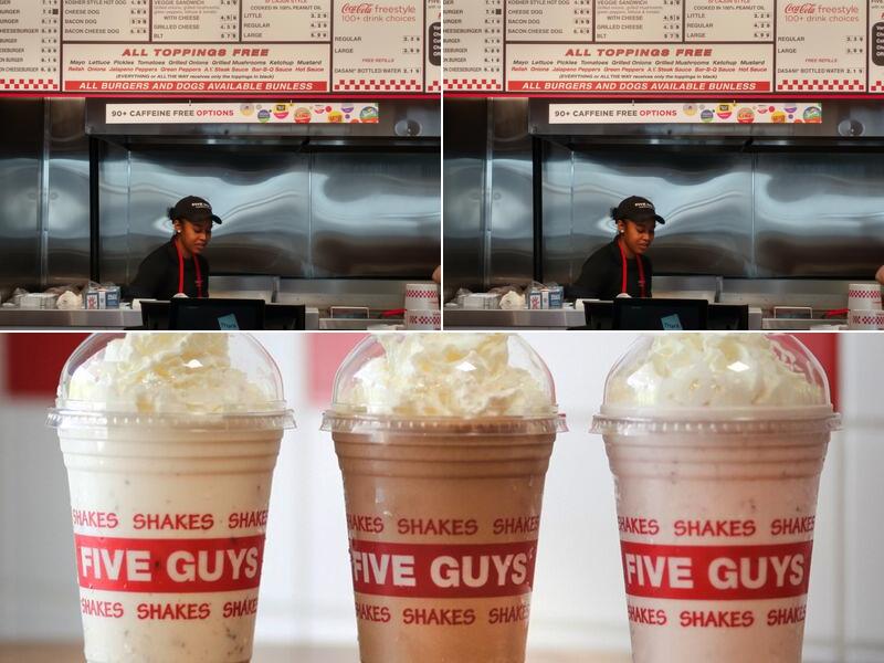 Five Guys Menu