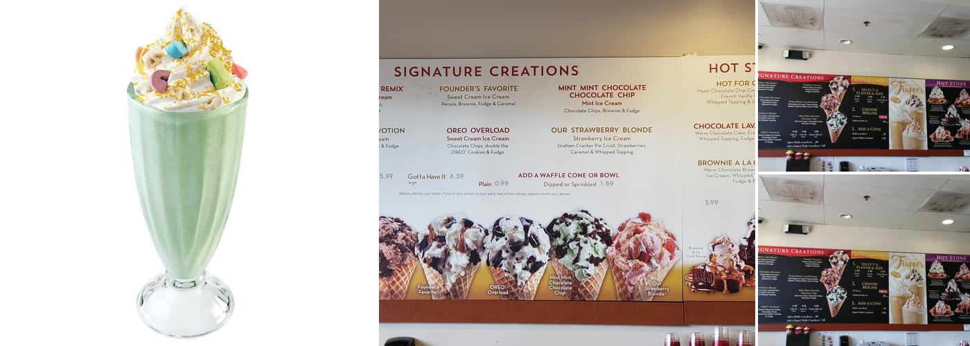 Cold Stone Creamery Menu