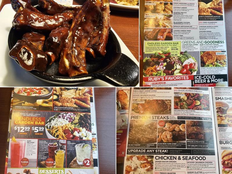 Ruby Tuesday Menu