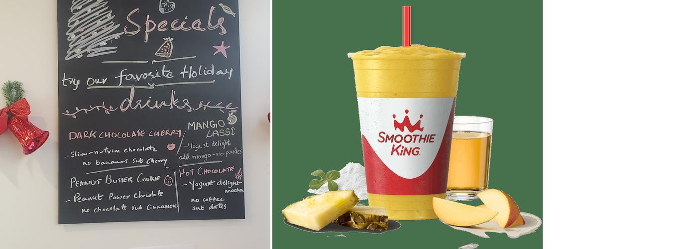 Smoothie King Menu
