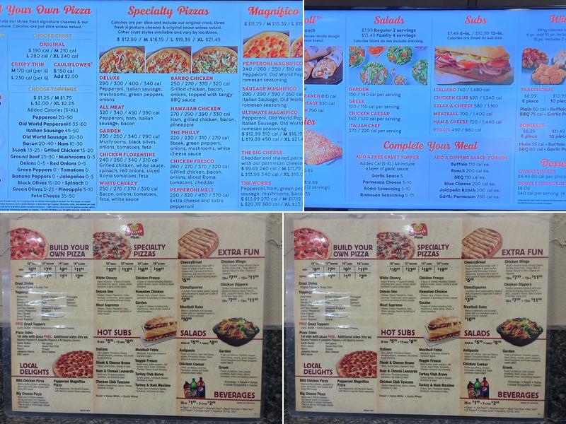Marco's Pizza Menu
