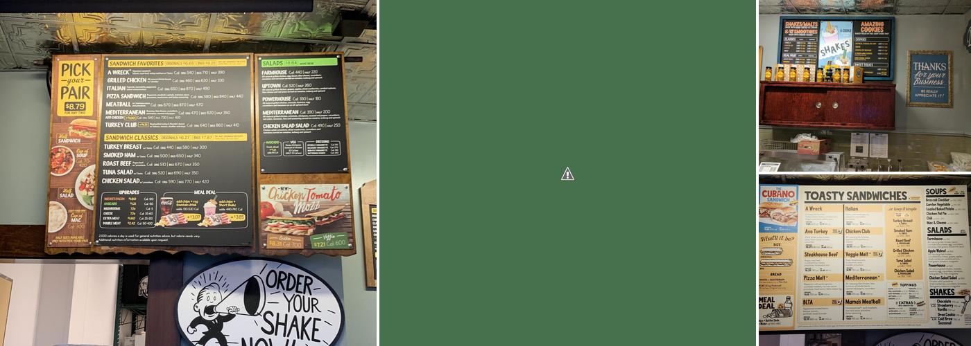 Potbelly Menu
