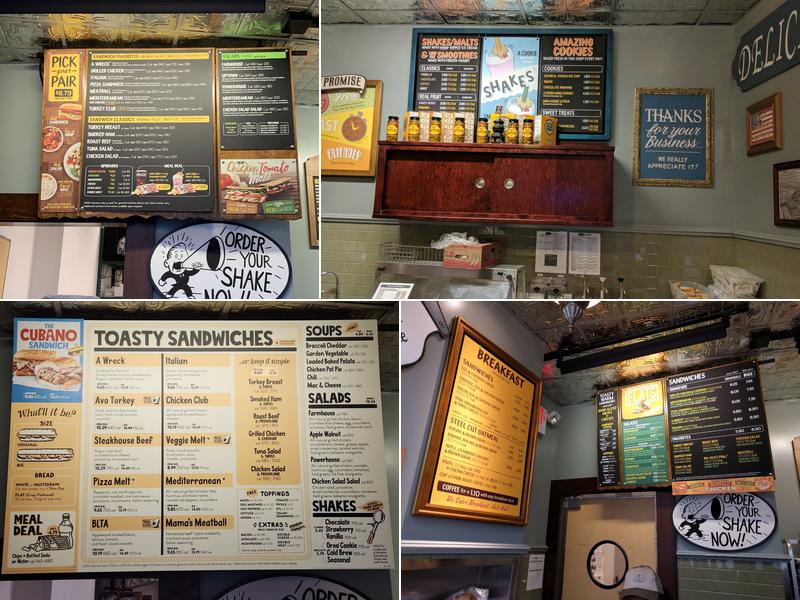 Potbelly Menu