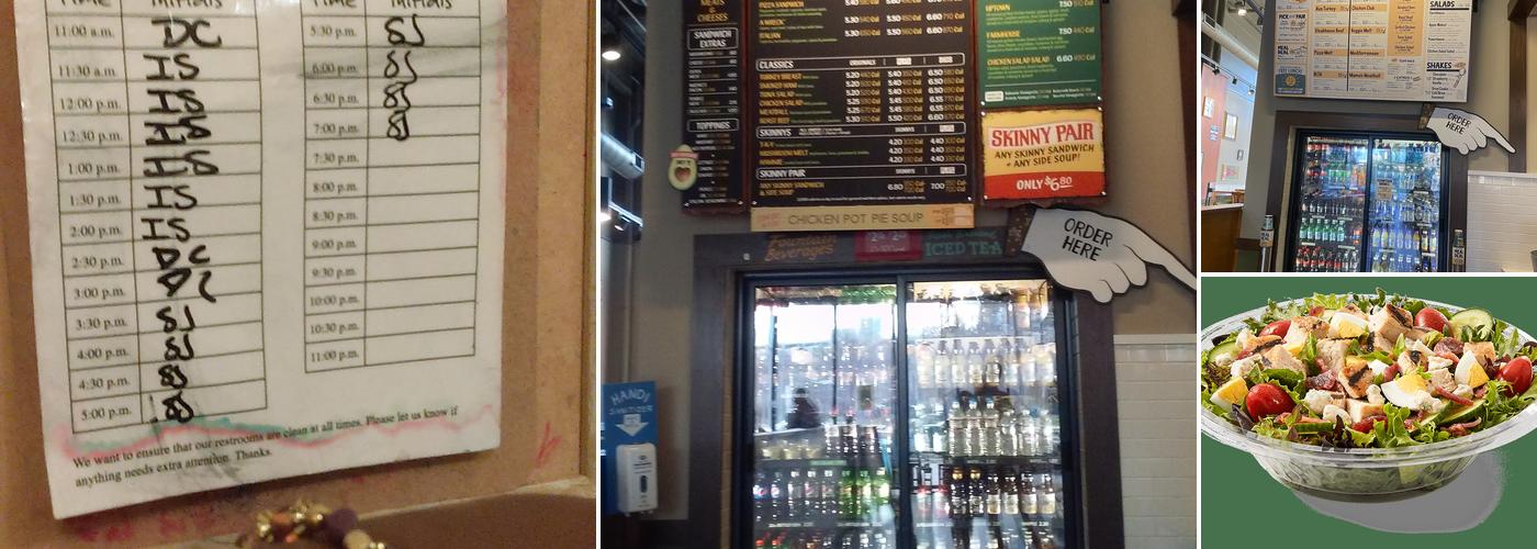 Potbelly Sandwich Shop Menu