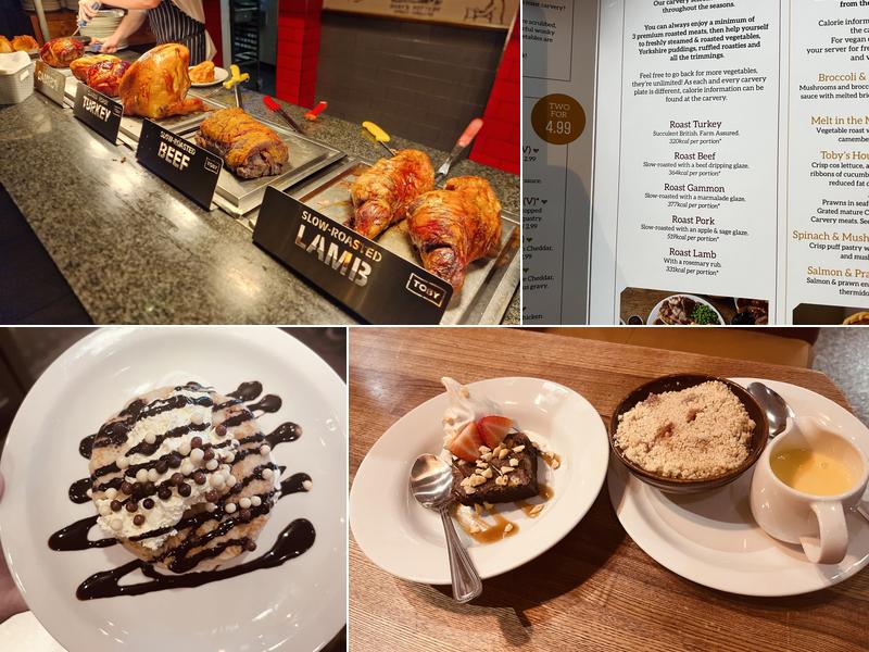 Toby Carvery Burton Menu
