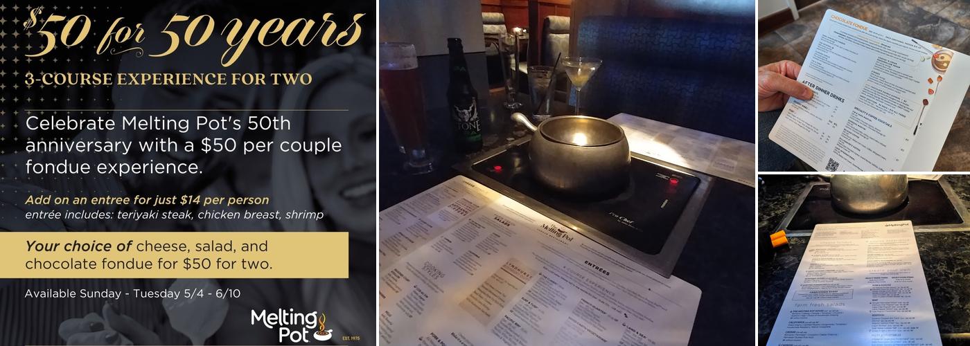 The Melting Pot Menu