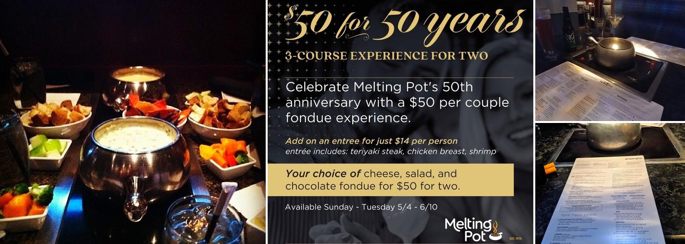 The Melting Pot Menu