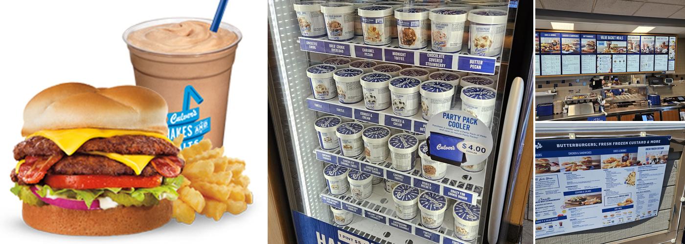 Culver’s Menu