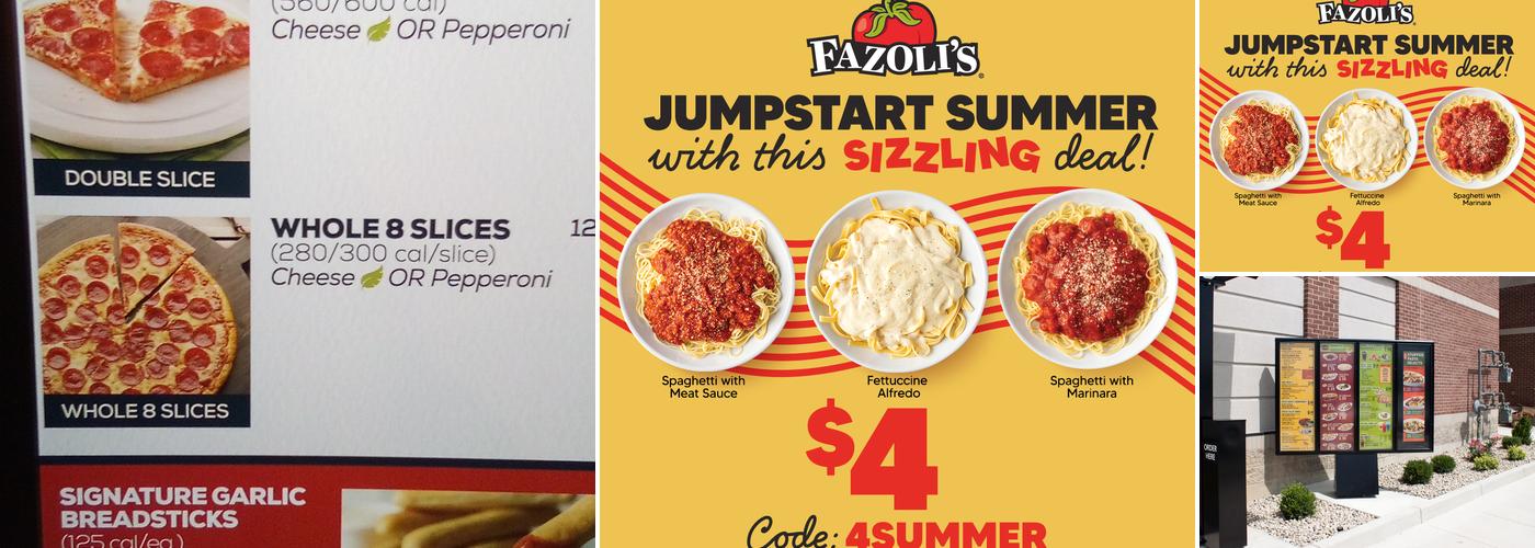 Fazoli's Menu
