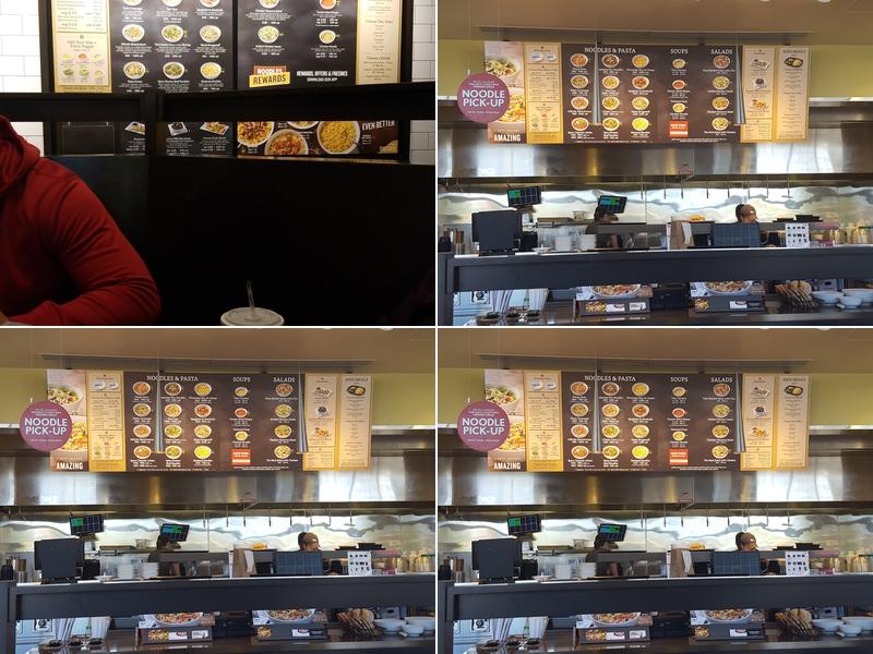 Noodles and Company Menu