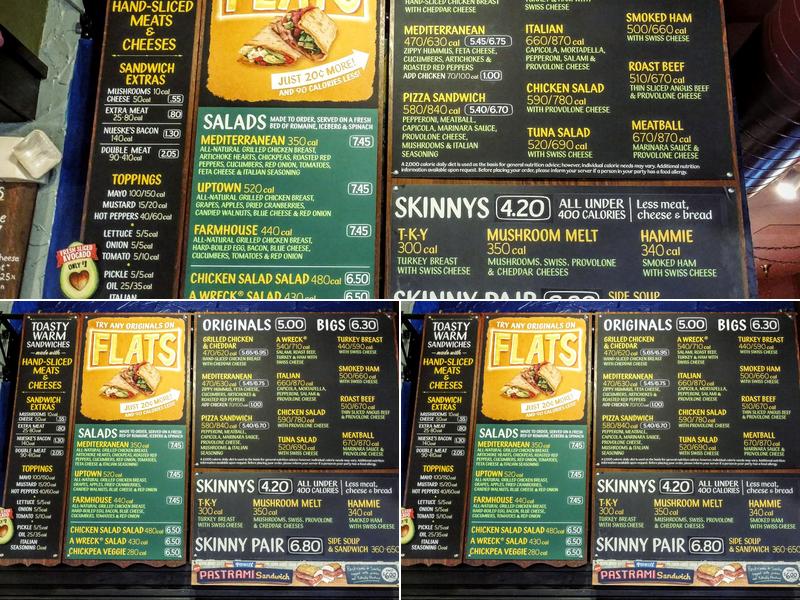 Potbelly Menu