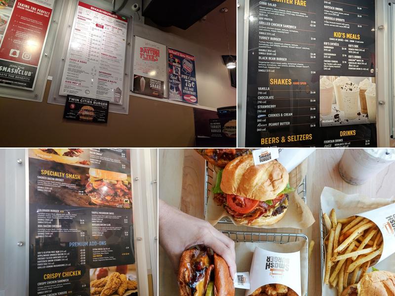 Smashburger Menu