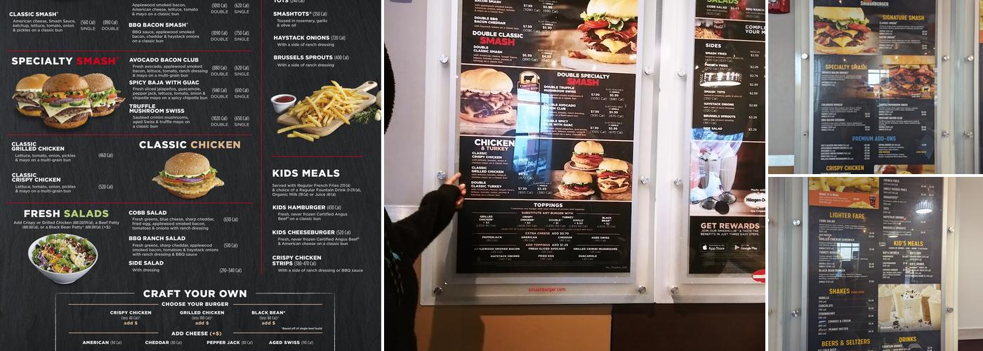 Smashburger Menu