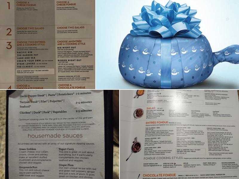 Melting Pot Menu