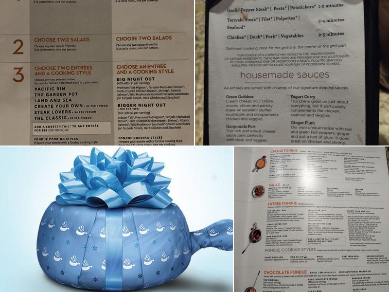 Melting Pot Menu