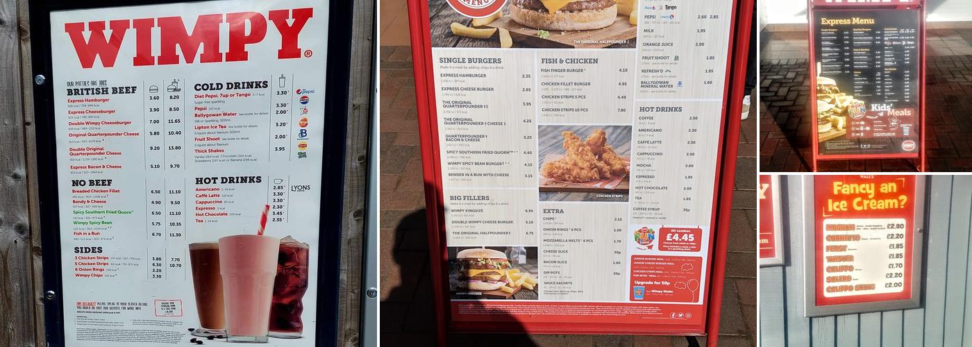Wimpy Menu