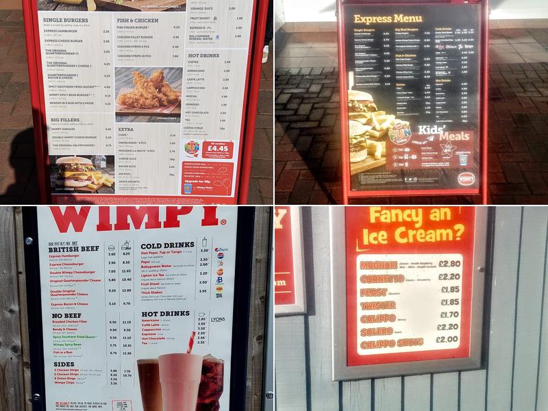 Wimpy Menu