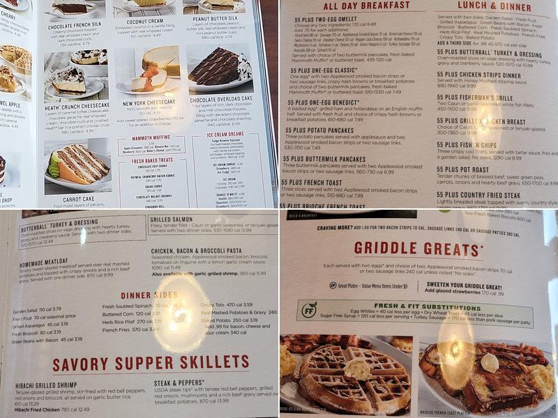 Perkins Restaurant & Bakery Menu