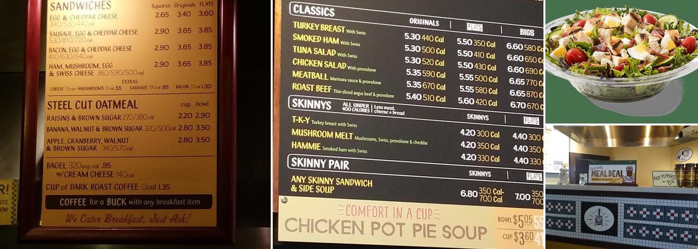Potbelly Menu