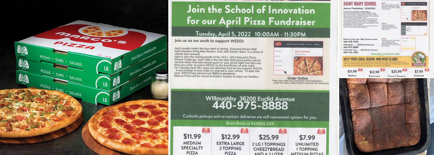 Marco's Pizza Menu