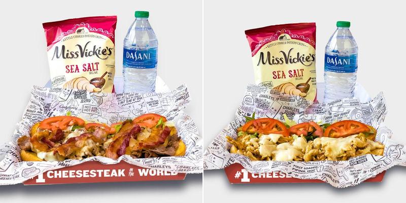 Charleys Cheesesteaks Menu