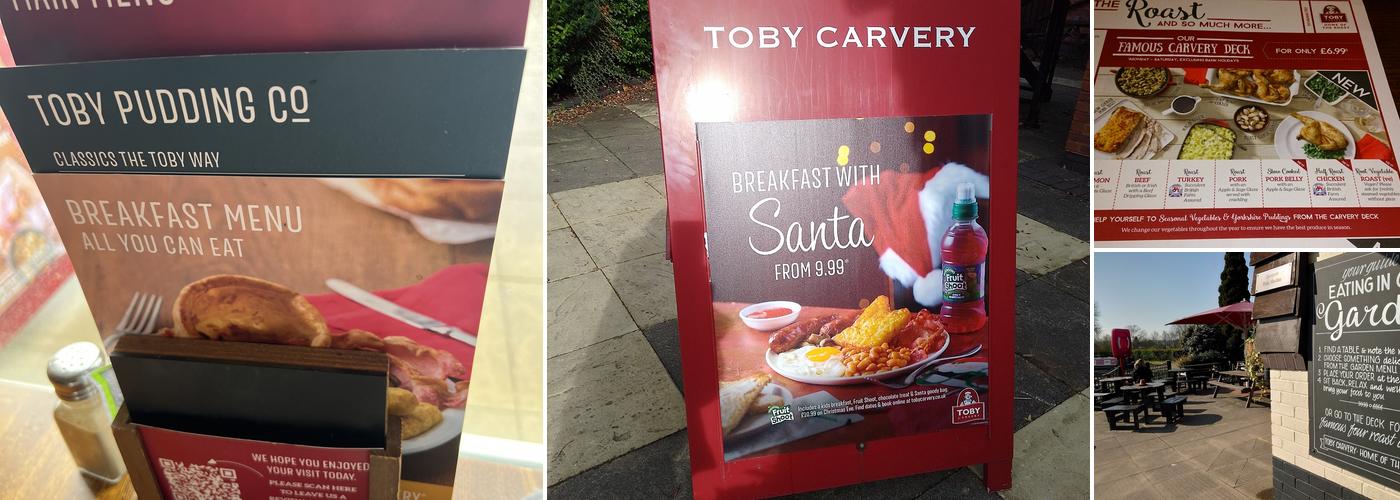 Toby Carvery Menu