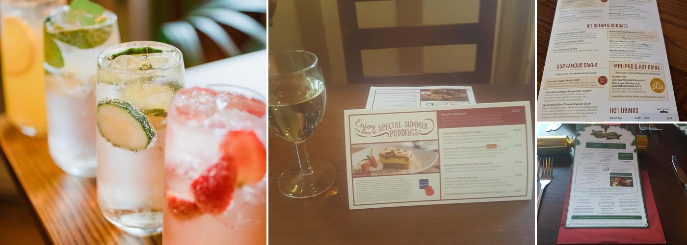 Toby Carvery Trentham Village Menu