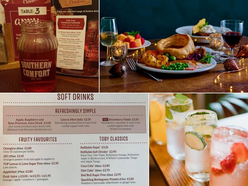 Toby Carvery Talke Menu