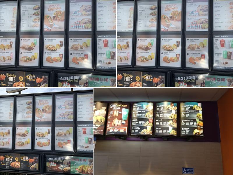 Taco Bell Menu