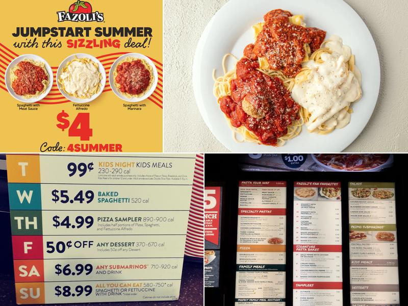 Fazoli's Menu