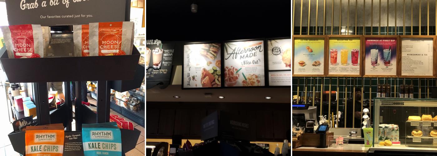 Starbucks Coffee Company Menu