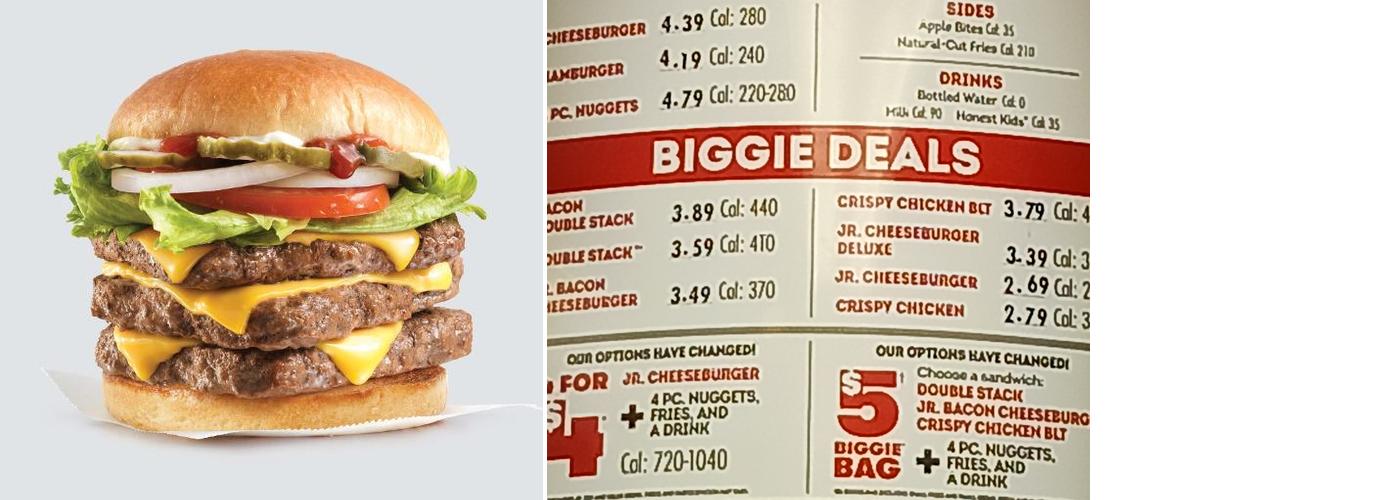 Wendy's Menu