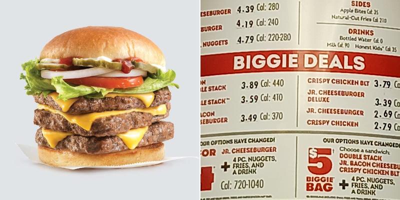 Wendy's Menu