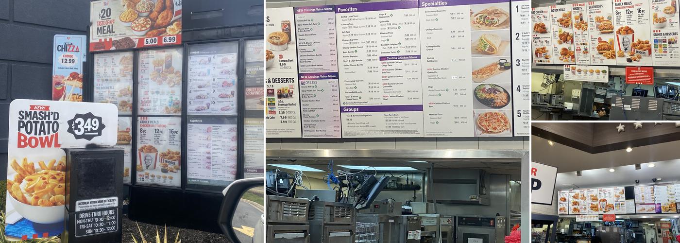 KFC Menu