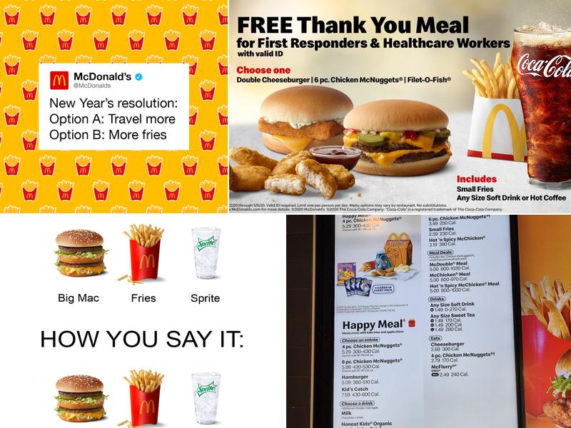 McDonald's Menu